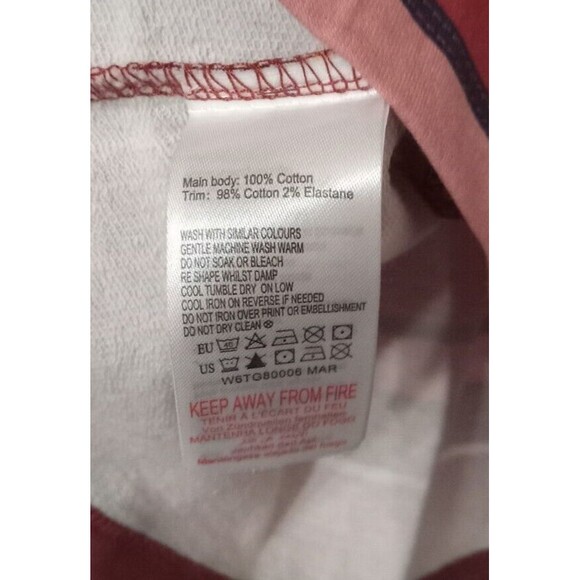 Pumpkin Patch Girls Burgundy Pink Stripe Fleece Pocket Dress Size 3 NWT Cute! - Picture 7 of 8